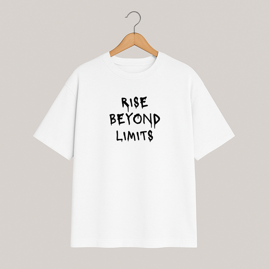 T-shirt oversize COSMIC OUTLAWS "Rise beyond limits"