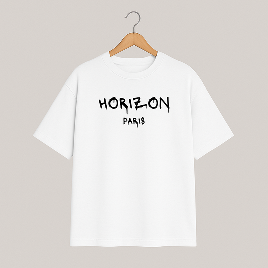 T-shirt oversize COSMIC OUTLAWS "Horizon paris"