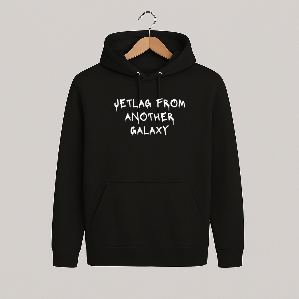 Hoodie COSMIC OUTLAWS "Jetlag from another galaxy"