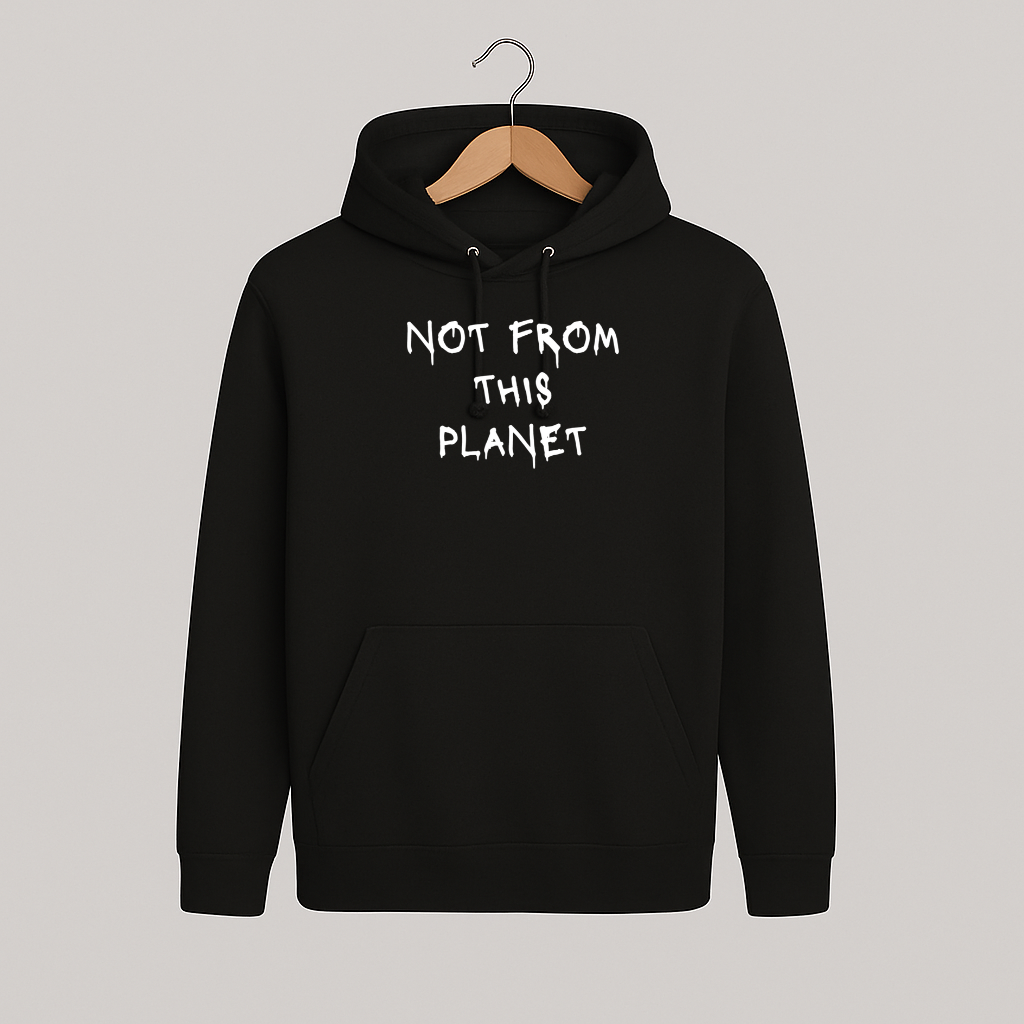 Hoodie COSMIC OUTLAWS "Not from this planet"