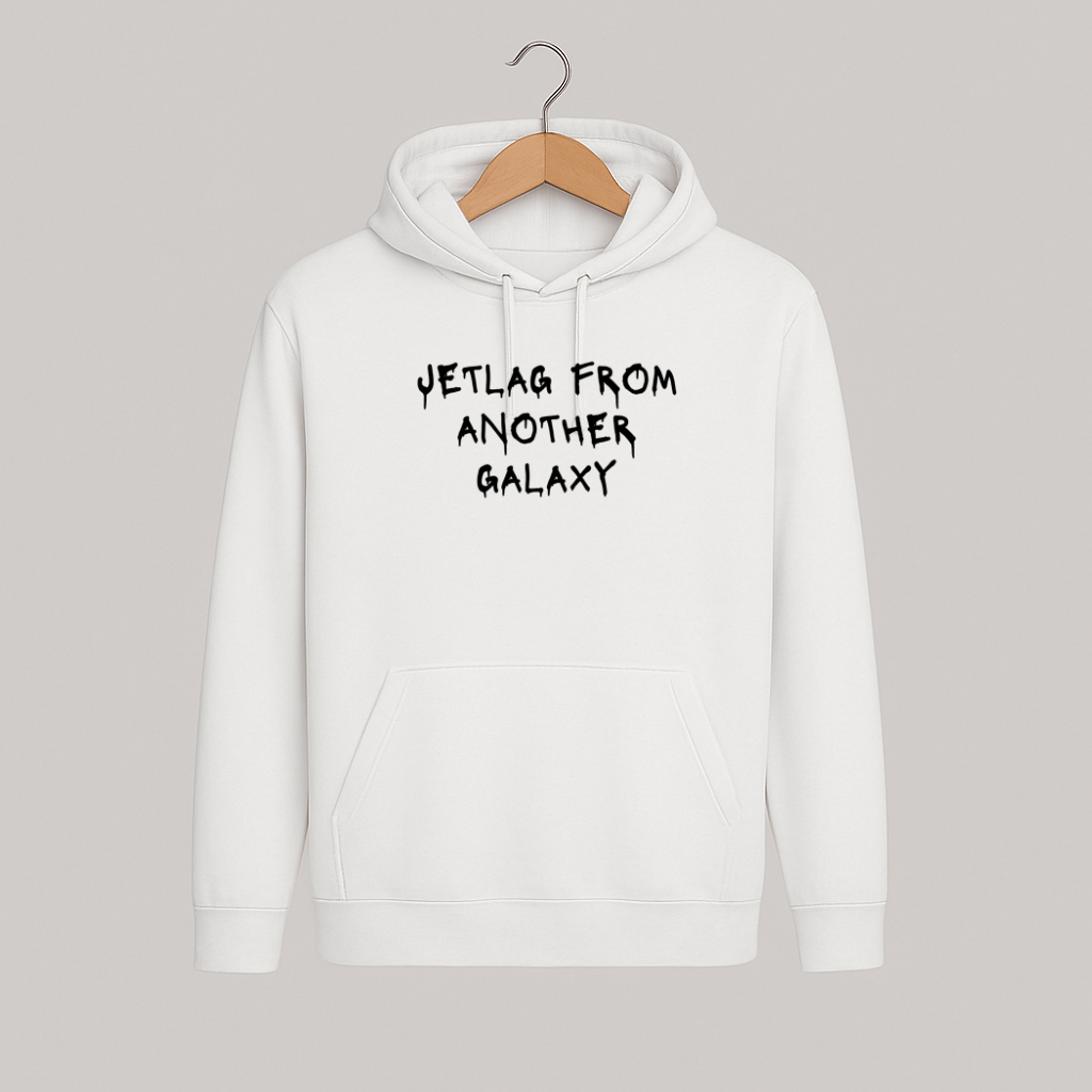 Hoodie COSMIC OUTLAWS "Jetlag from another galaxy"