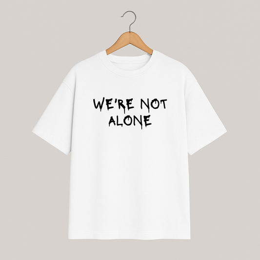 T-shirt oversize COSMIC OUTLAWS "We're not alone"