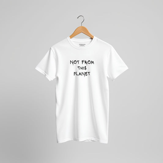 T-shirt COSMIC OUTLAWS "Not from this Planet"