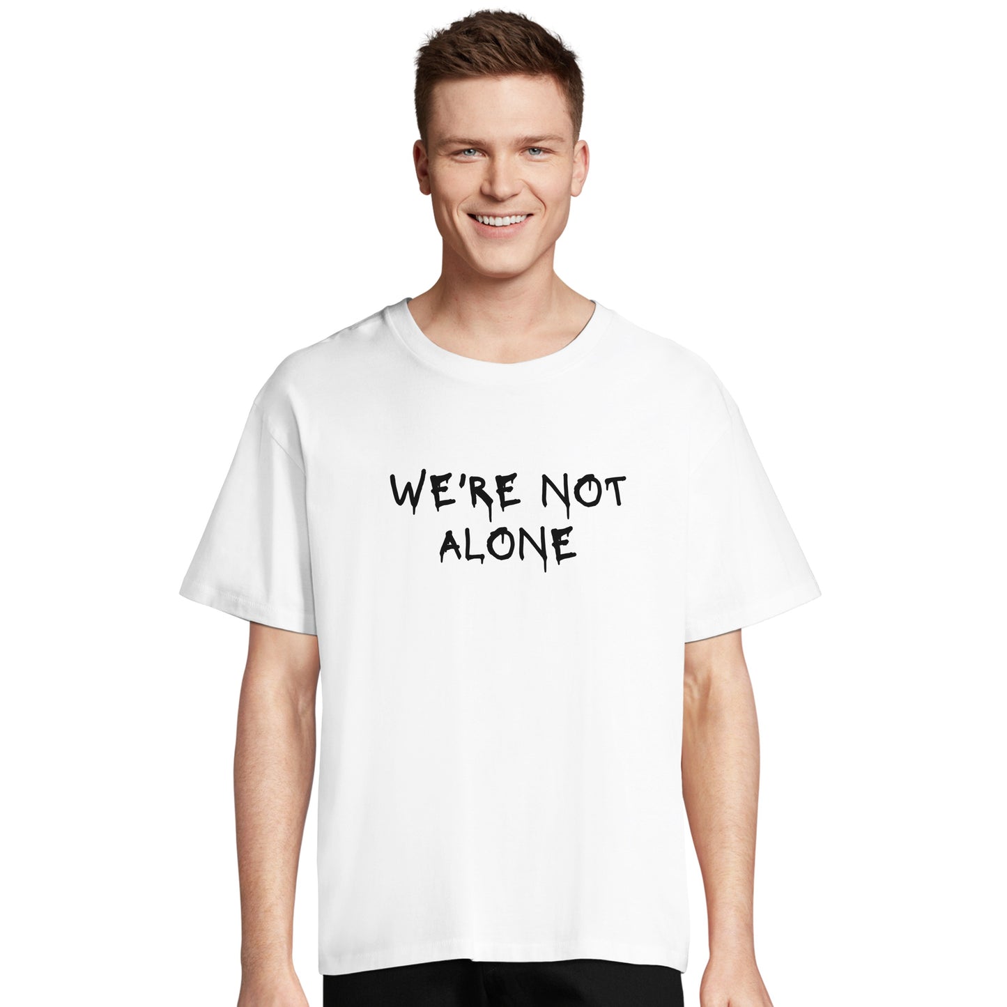 T-shirt oversize COSMIC OUTLAWS "We're not alone"