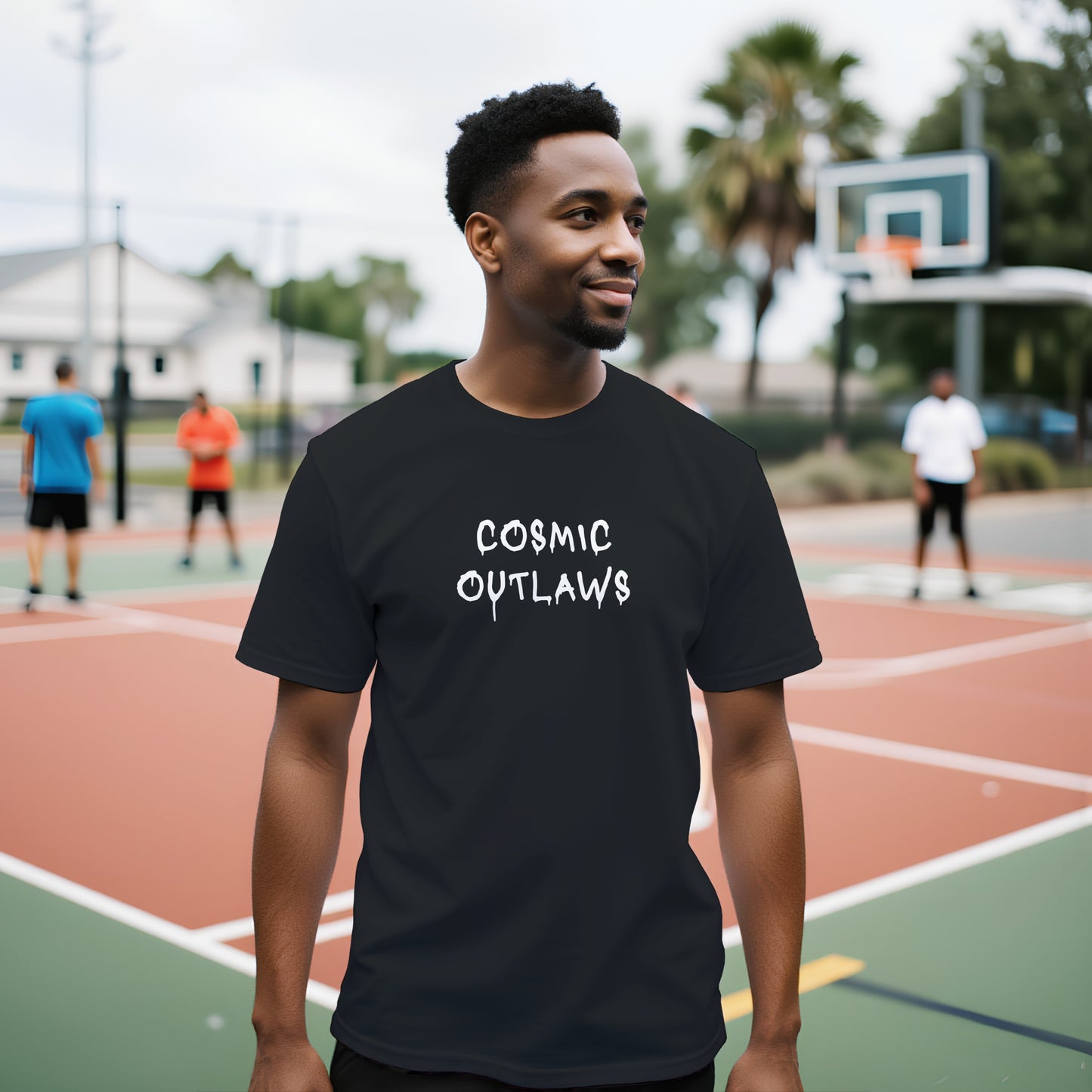 T-shirt COSMIC OUTLAWS "Cosmic outlaws"