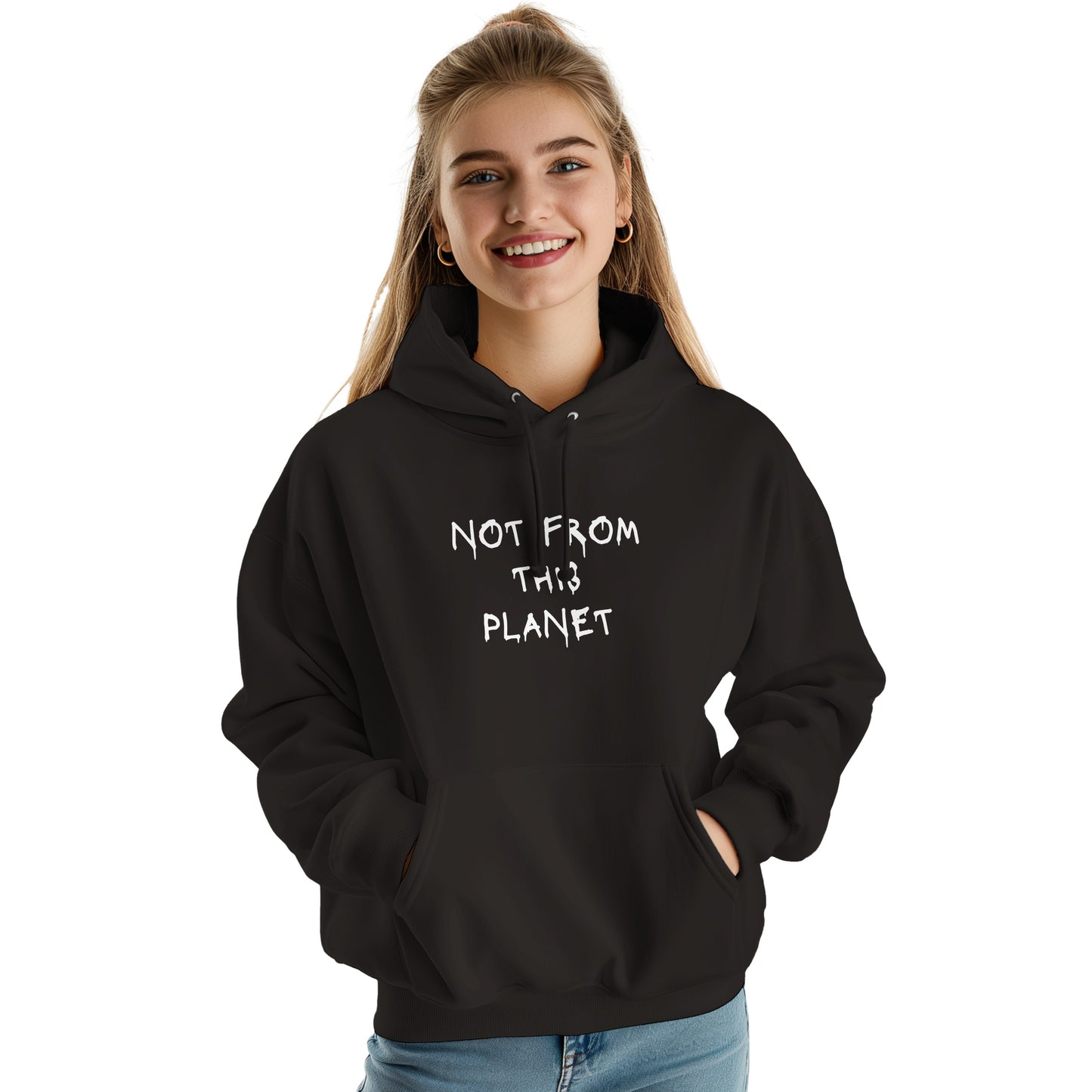 Hoodie COSMIC OUTLAWS "Not from this planet"