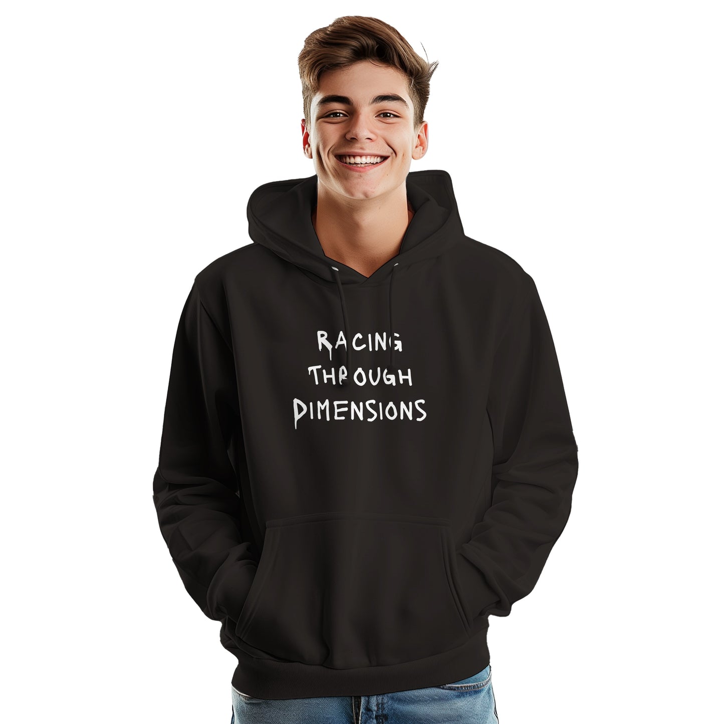 Hoodie COSMIC OUTLAWS "Racing through dimensions"