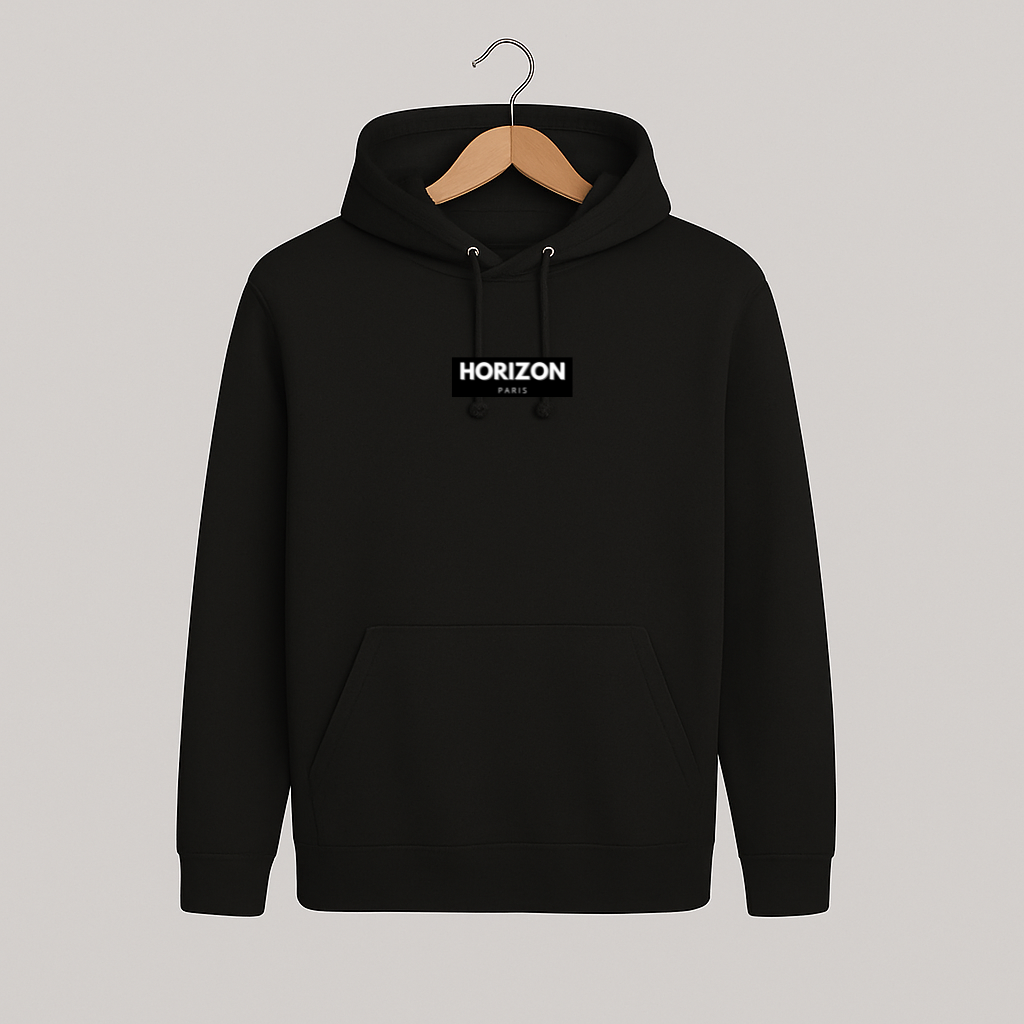 Hoodie "Horizon Paris" brodé central