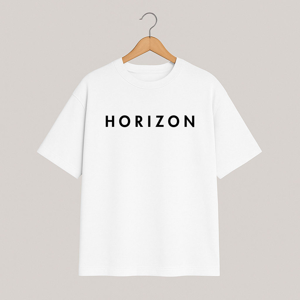 T-shirt oversize "HORIZON"