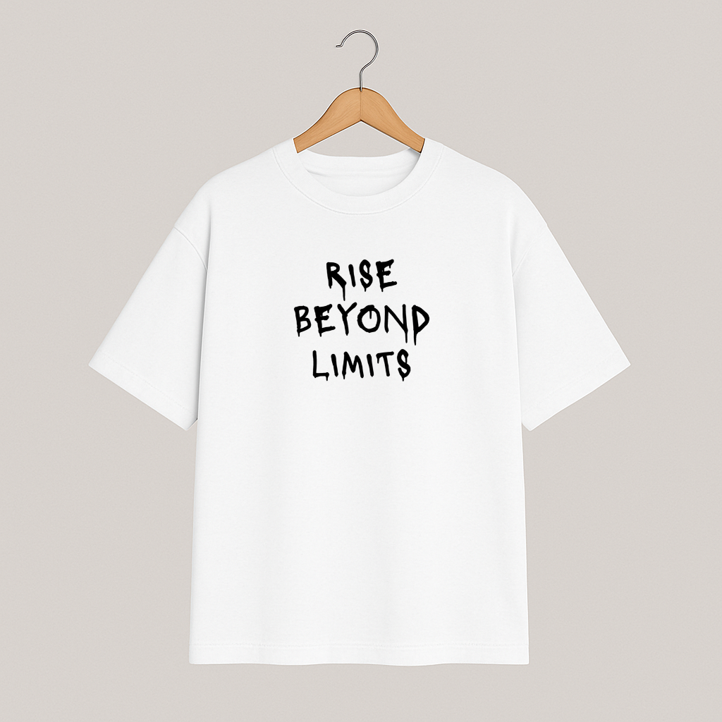 T-shirt oversize COSMIC OUTLAWS "Rise beyond limits"