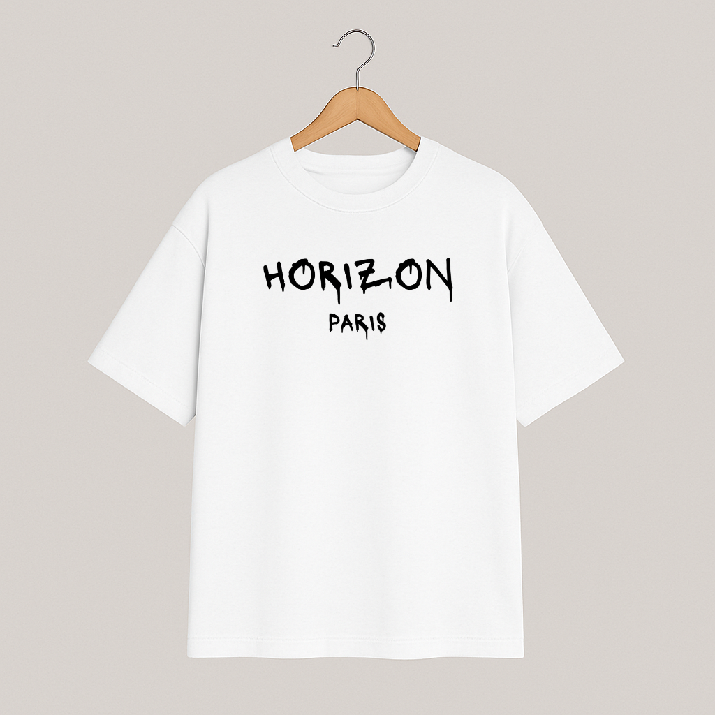 T-shirt oversize COSMIC OUTLAWS "Horizon paris"