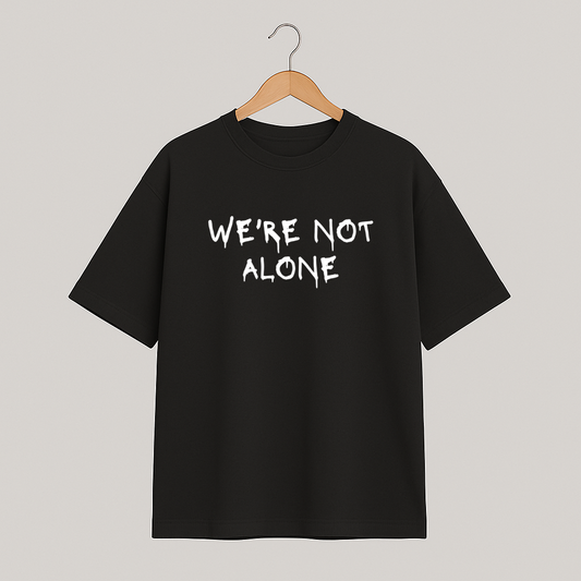 T-shirt oversize COSMIC OUTLAWS "We're not alone"