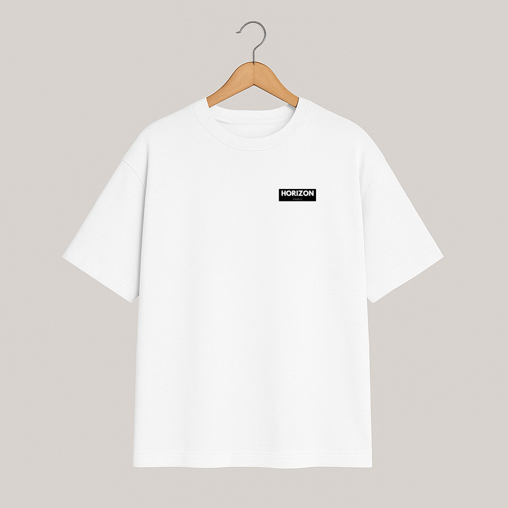 T-shirt oversize Horzion Paris brodé