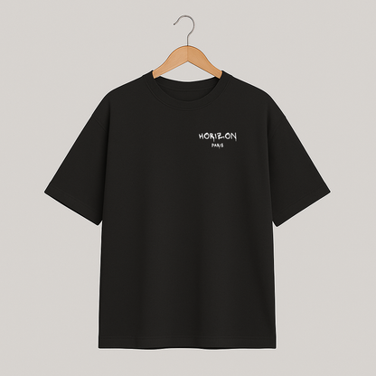 T-shirt oversize COSMIC OUTLAWS "Horizon paris" mini