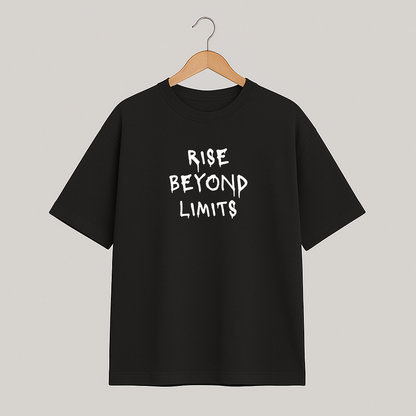 T-shirt oversize COSMIC OUTLAWS "Rise beyond limits"