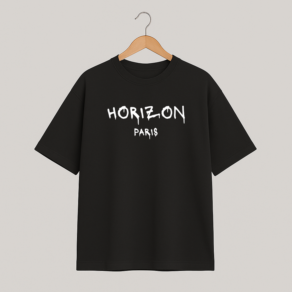 T-shirt oversize COSMIC OUTLAWS "Horizon paris"