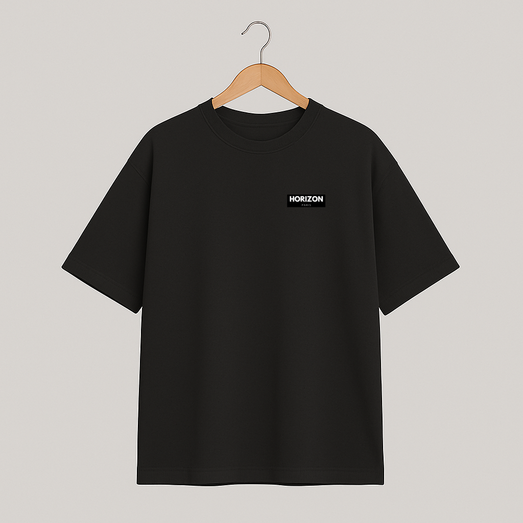 T-shirt oversize Horzion Paris brodé