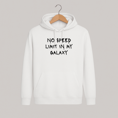 Hoodie COSMIC OUTLAWS "No speed limit in my galaxy"