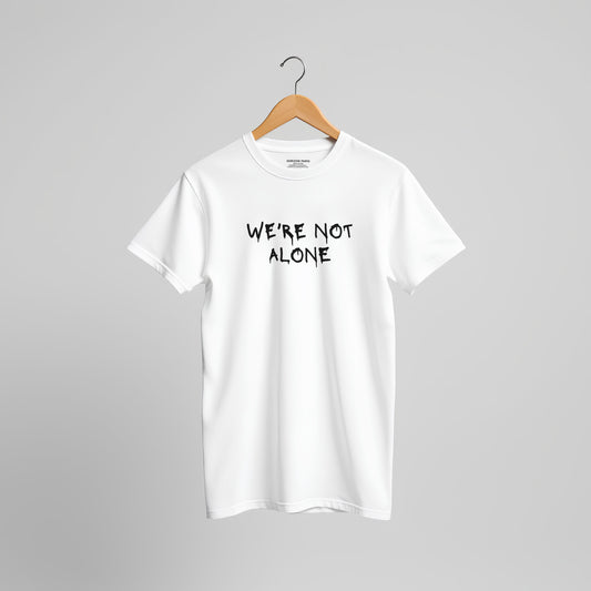 T-shirt COSMIC OUTLAWS "We're not alone"