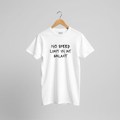 T-shirt COSMIC OUTLAWS "No speed limit in my galaxy"