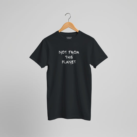 T-shirt COSMIC OUTLAWS "Not from this Planet"