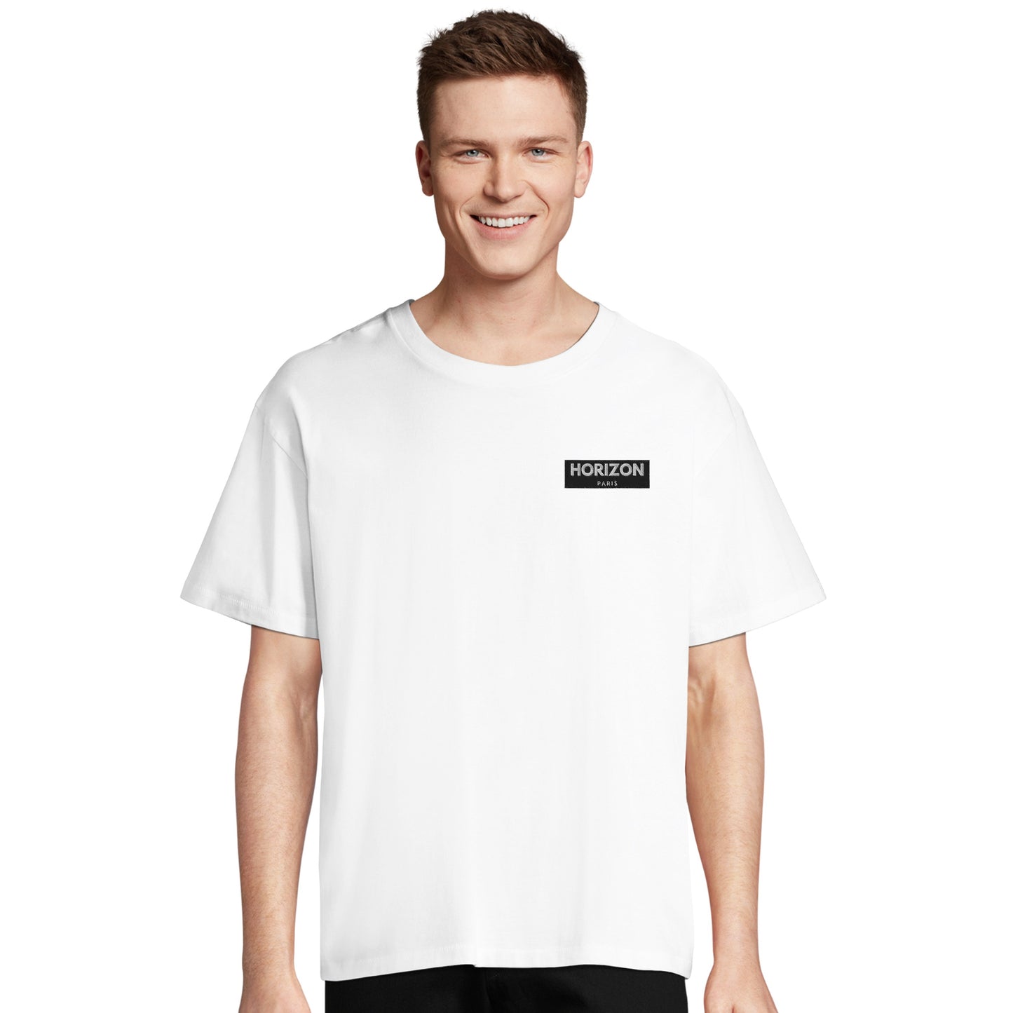 T-shirt oversize Horzion Paris brodé