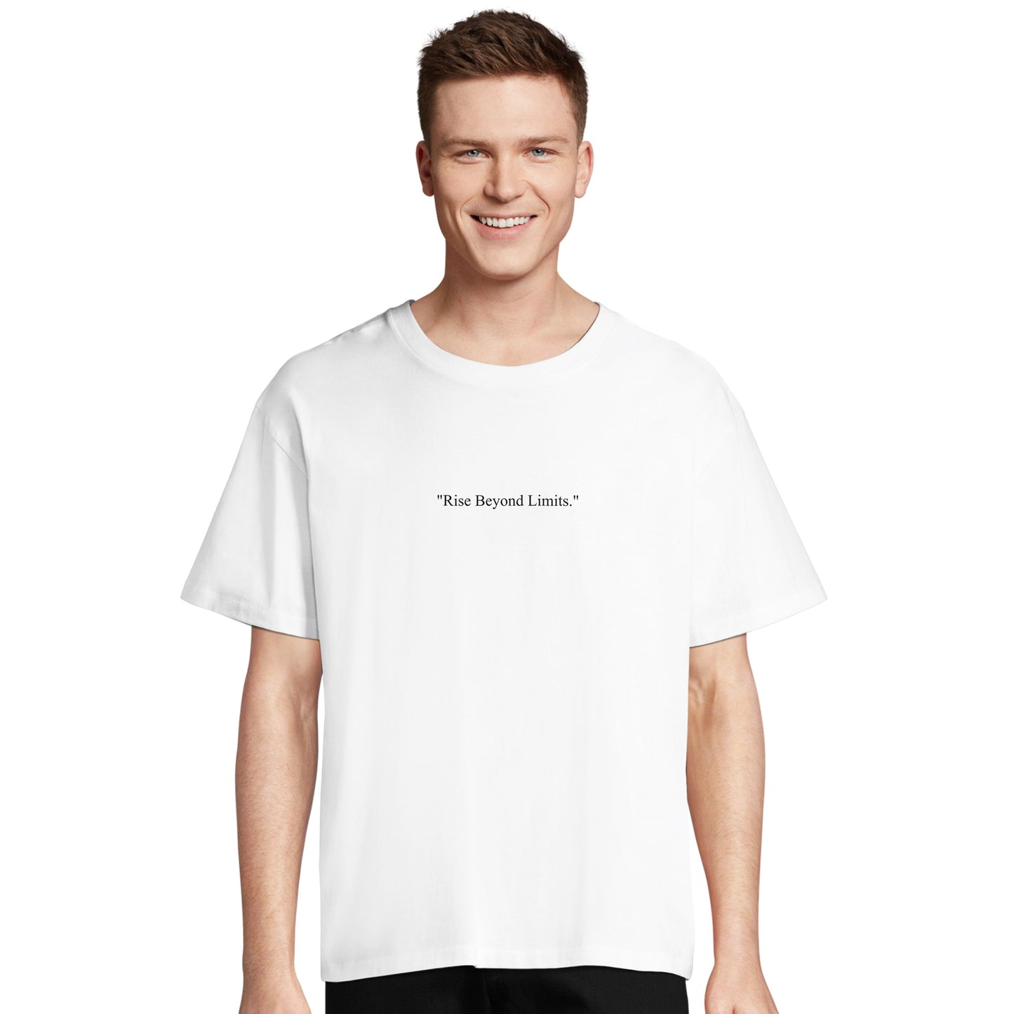 T-shirt oversize BEYOND HORIZON "Rise Beyond Limits."