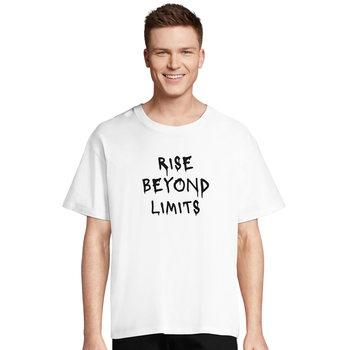T-shirt oversize COSMIC OUTLAWS "Rise beyond limits"