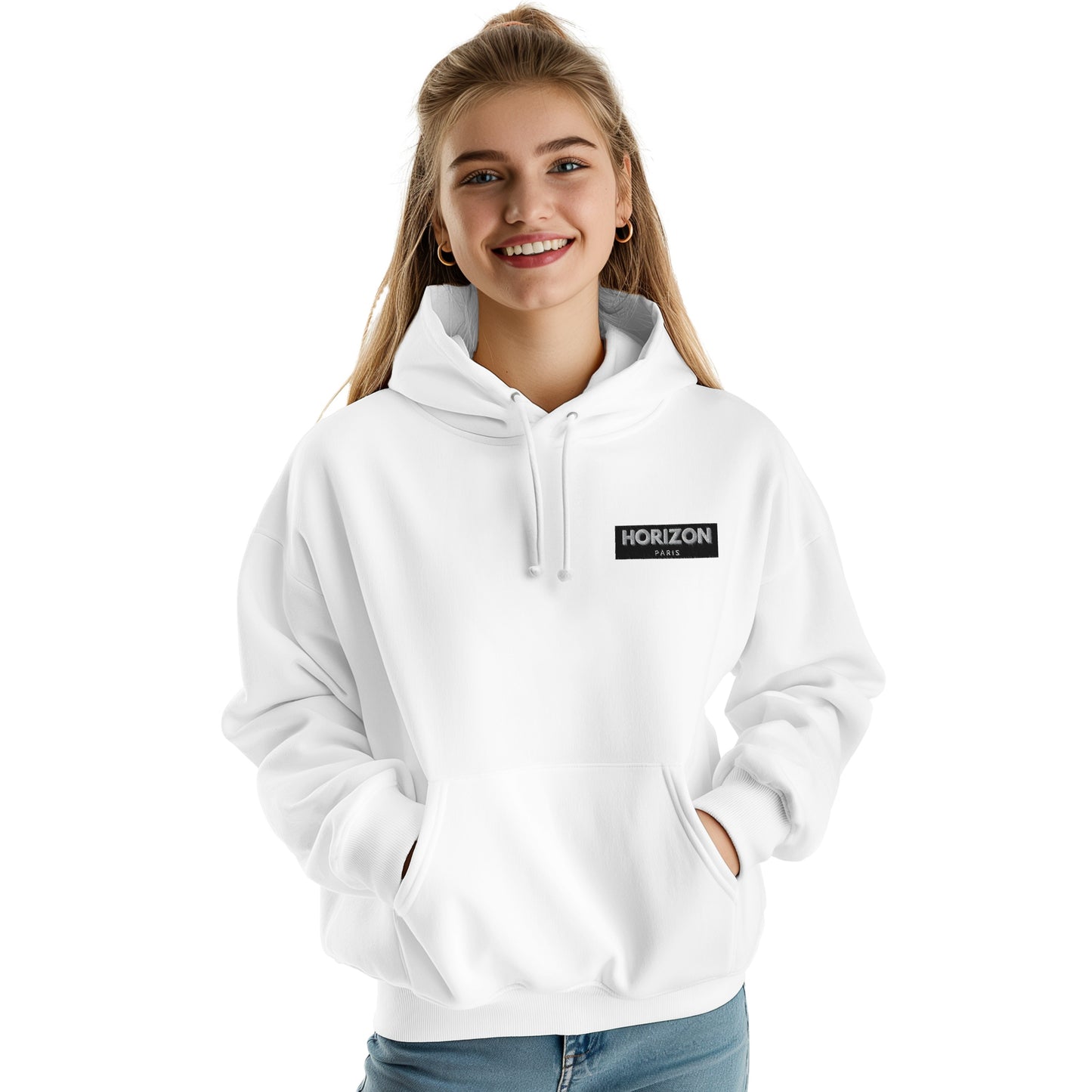 Hoodie "Horizon Paris" brodé